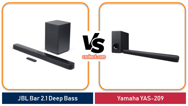 jbl bar 2 1 deep bass vs yamaha yas 209