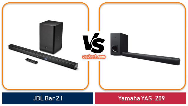 jbl bar 2.1 vs yamaha yas 209