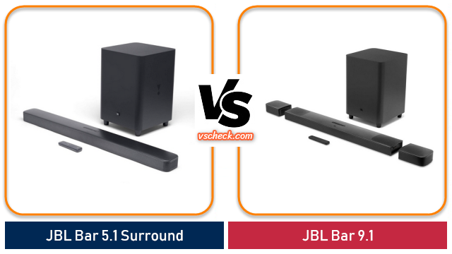 jbl bar 5.1 surround vs jbl bar 9.1