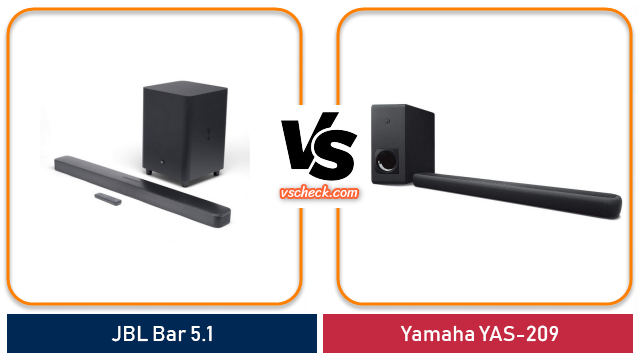 jbl bar 5 1 vs yamaha yas 209