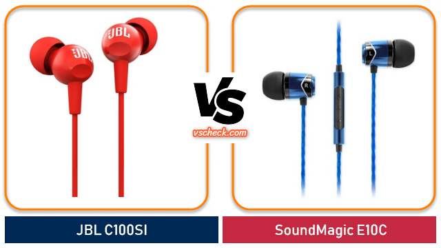 jbl c100si vs soundmagic e10c