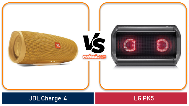 jbl charge 4 vs lg pk5
