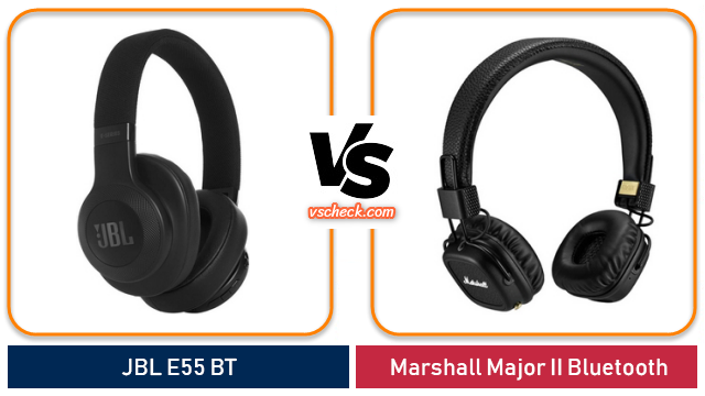 jbl e55 bt vs marshall major ii bluetooth