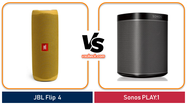 jbl flip 4 vs sonos play:1