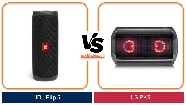 jbl flip 5 vs lg pk5