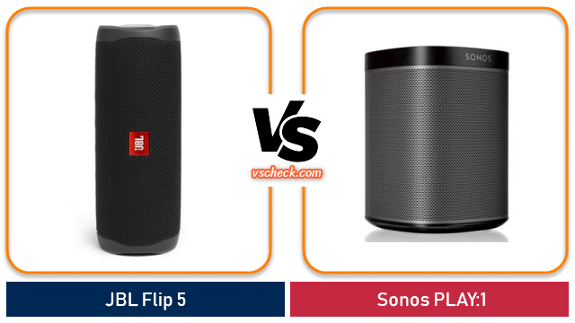 jbl flip 5 vs sonos play:1
