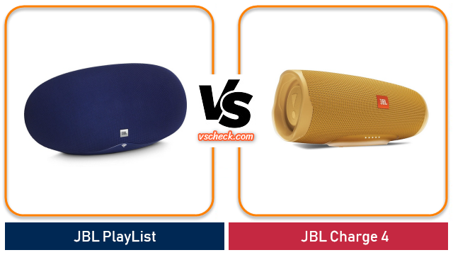 jbl playlist vs jbl charge 4