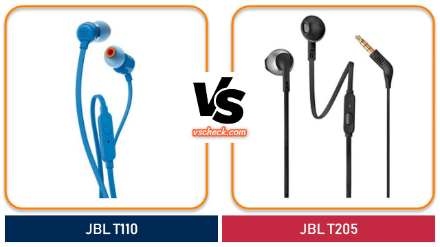 jbl t110 vs jbl t205