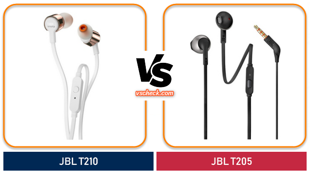 jbl t210 vs jbl t205