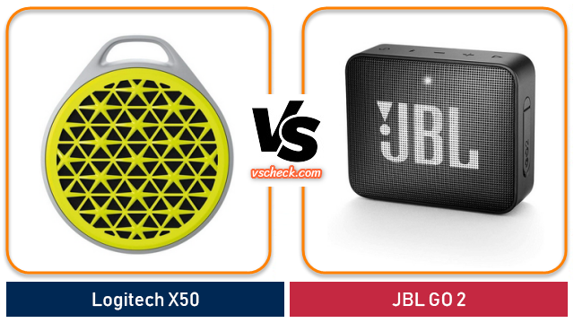 logitech x50 vs jbl go 2