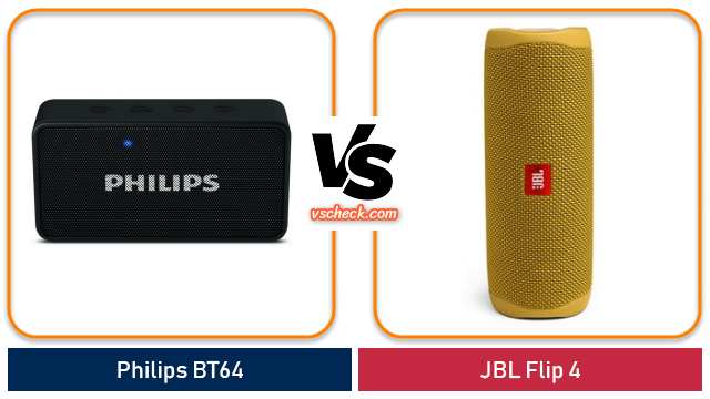 philips bt64 vs jbl flip 4