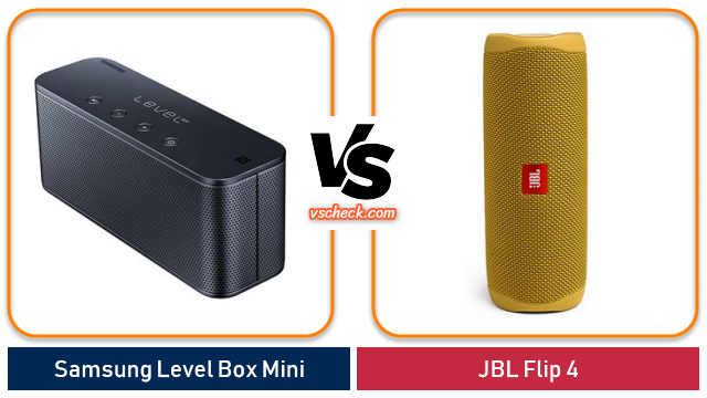 samsung level box mini vs jbl flip 4