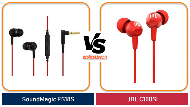 soundmagic es18s vs jbl c100si