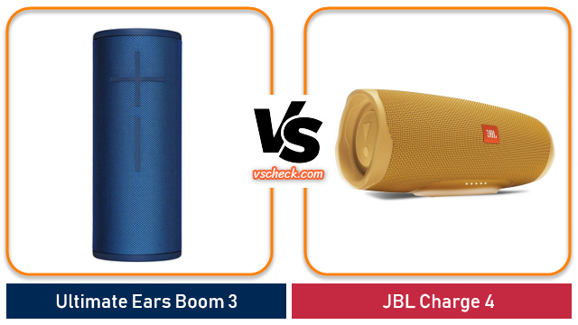 ultimate ears boom 3 vs jbl charge 4