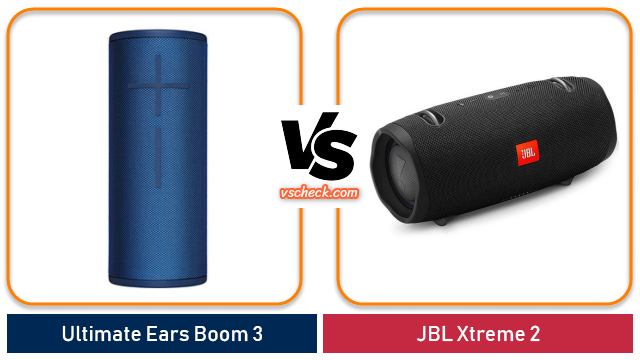 ultimate ears boom 3 vs jbl xtreme 2